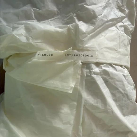 BNWT! Anthropologie The Somerset Long-Sleeve Mock-Neck Chiffon Maxi Dress, XS - Picture 3 of 16